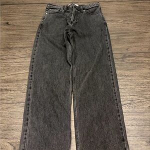 Hollister Dark Men’s embroidered baggy jeans